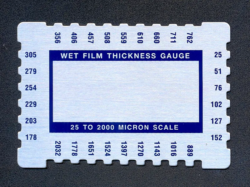 Paint thickness gauges